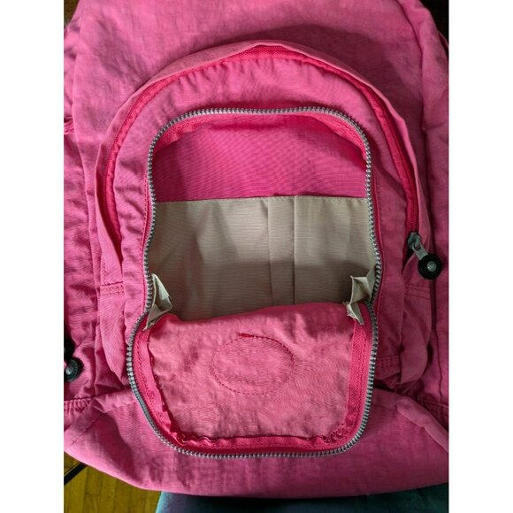 Kipling TRENT Backpack HYDRANGEA Bubblegum Pink BP3941 Mike Monkey Cute - Picture 3 of 10